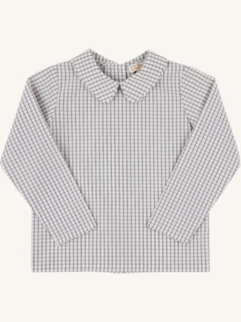The Beaufort Bonnet Company Peter Pan Collar Onesie (Long Sleeve Woven)